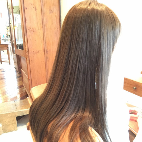髪質改善ストレート