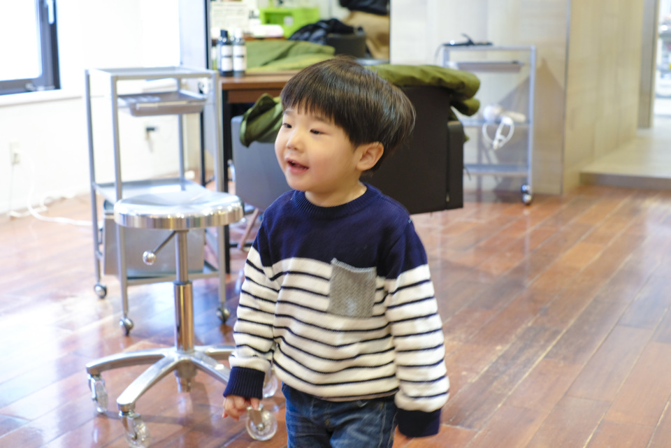 男の子カット