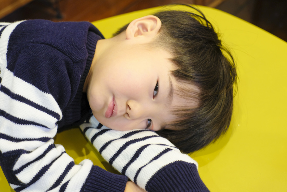子ども刈り上げ